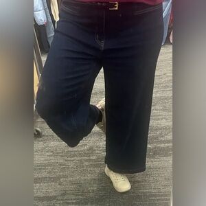 Torrid Wide Leg
Dark Blue Jeans 
Belle Isle size 12
